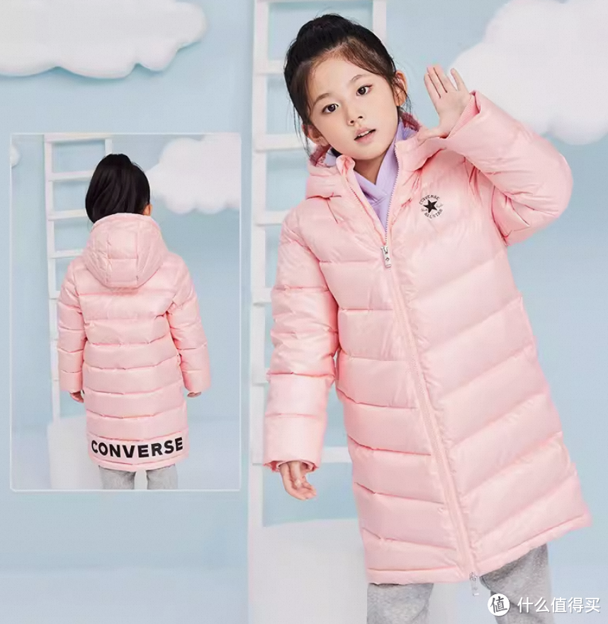 匡威冬季儿童羽绒服上新啦~~双12限时直降叠加跨店满200减30,快给萌娃入手冬季保暖大 衣!