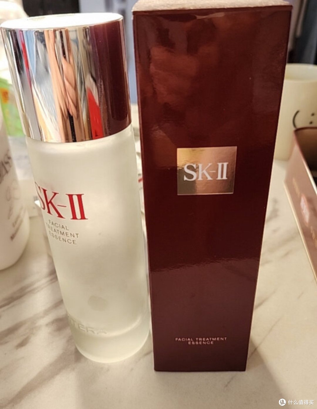 Sk神仙水大红瓶面霜,精华液。