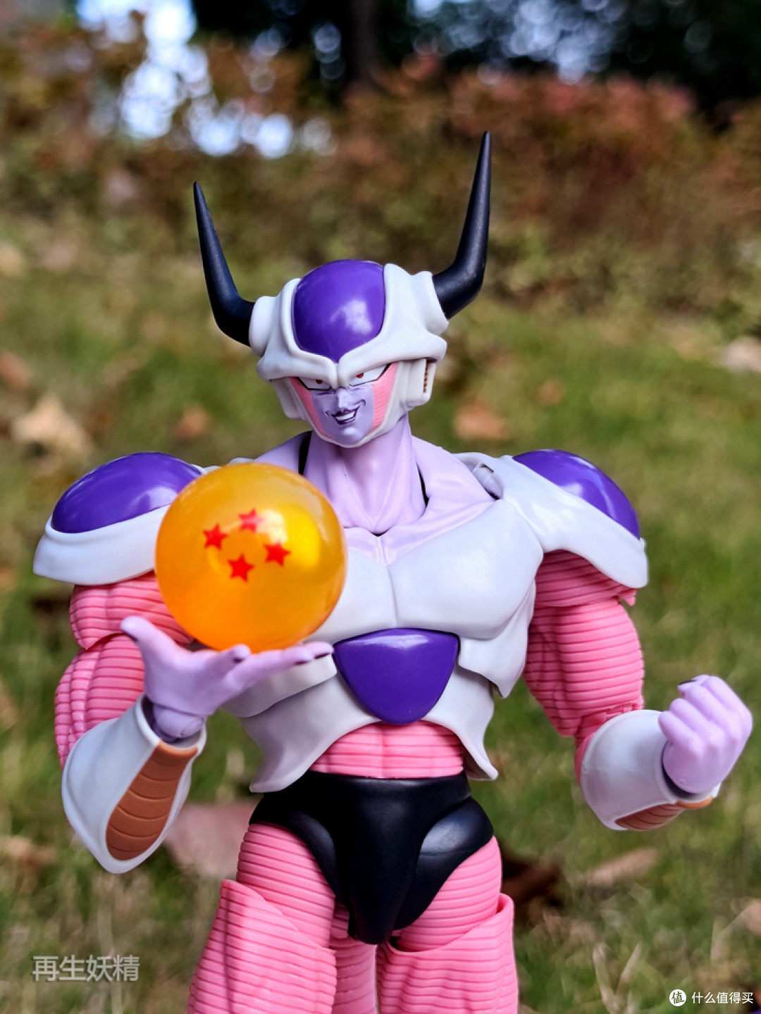 万代 魂限定 shf 龙珠z 弗利萨 第二形态 开箱,把玩