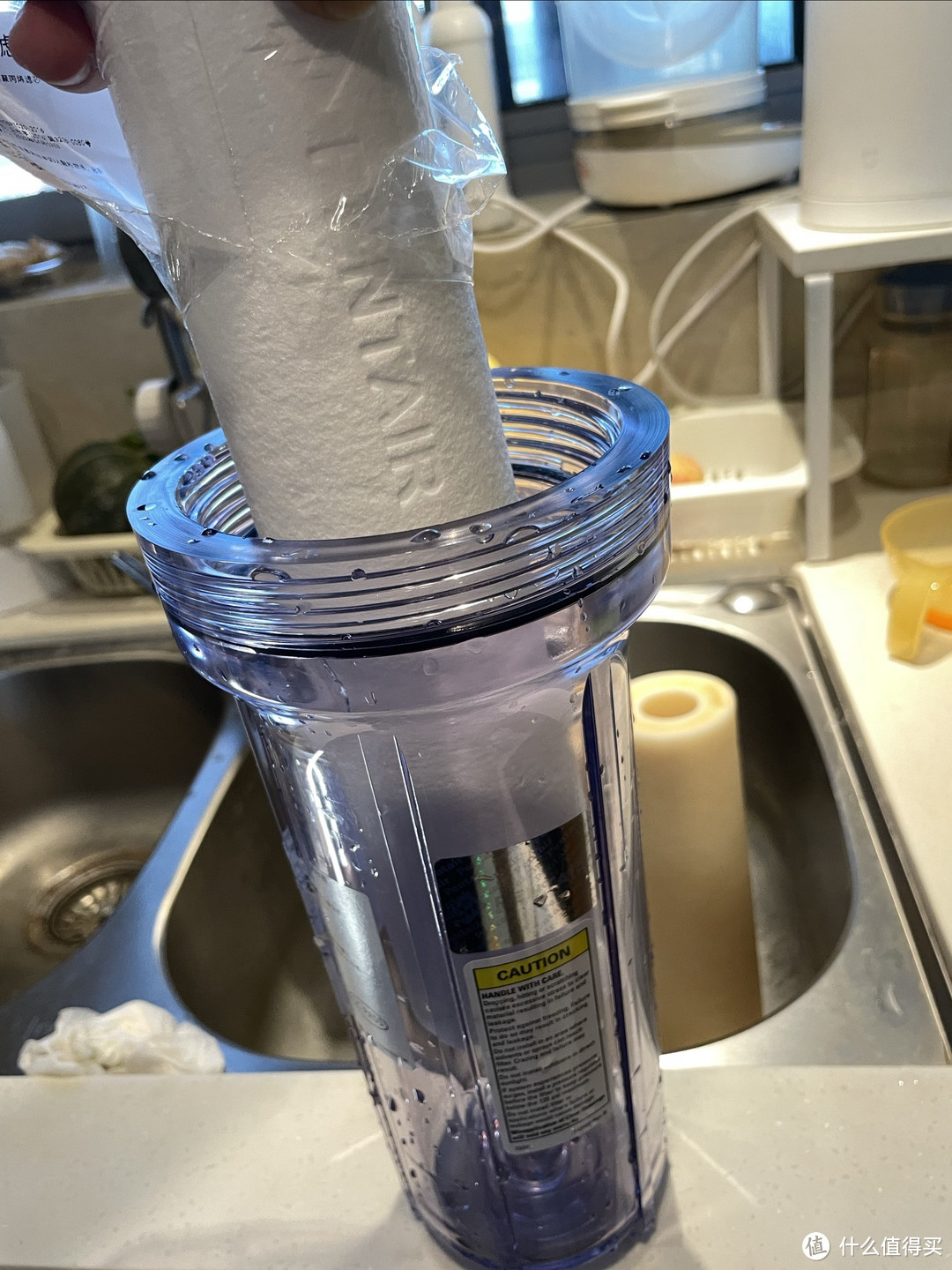 手把手教你如何更换净水器滤芯：滨特尔厨下净水器