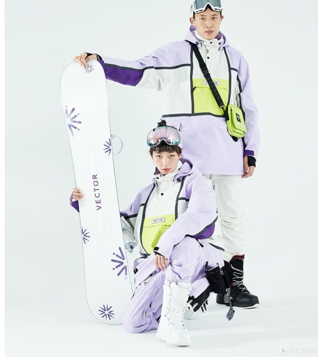 情侣款的滑雪服让你们在滑雪场更炫酷哦