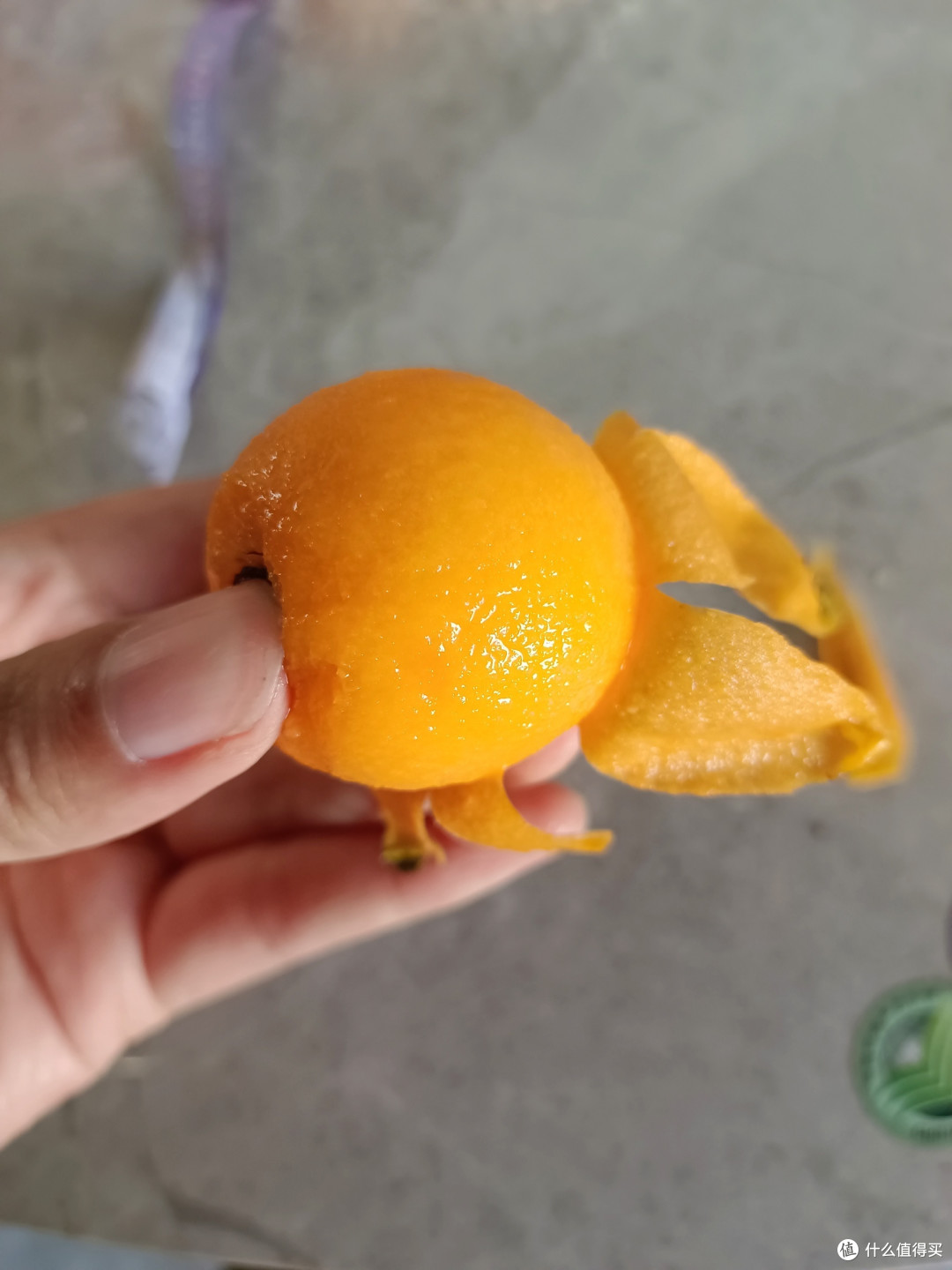 头一次品尝枇杷果，有被惊喜到