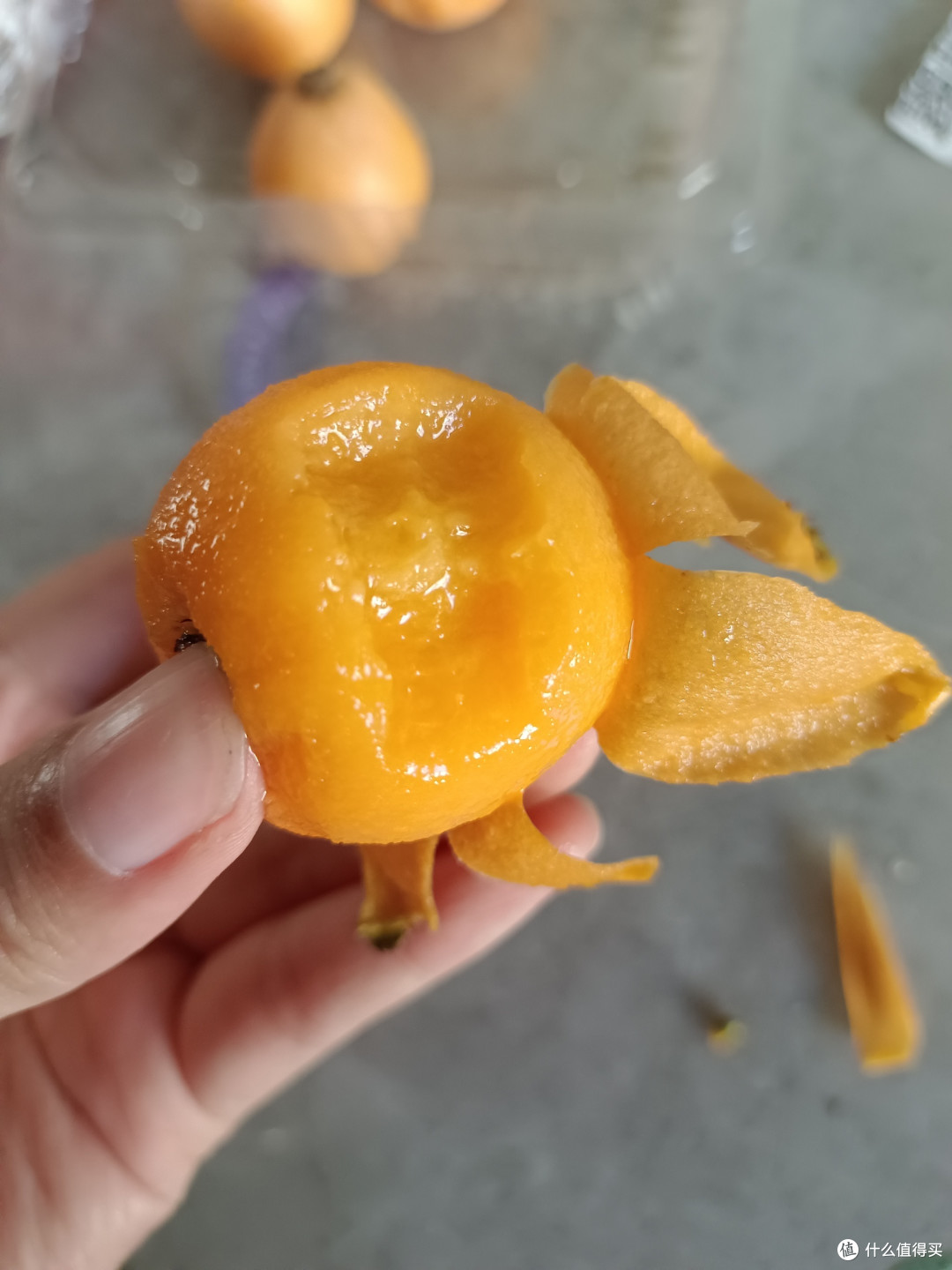 头一次品尝枇杷果，有被惊喜到