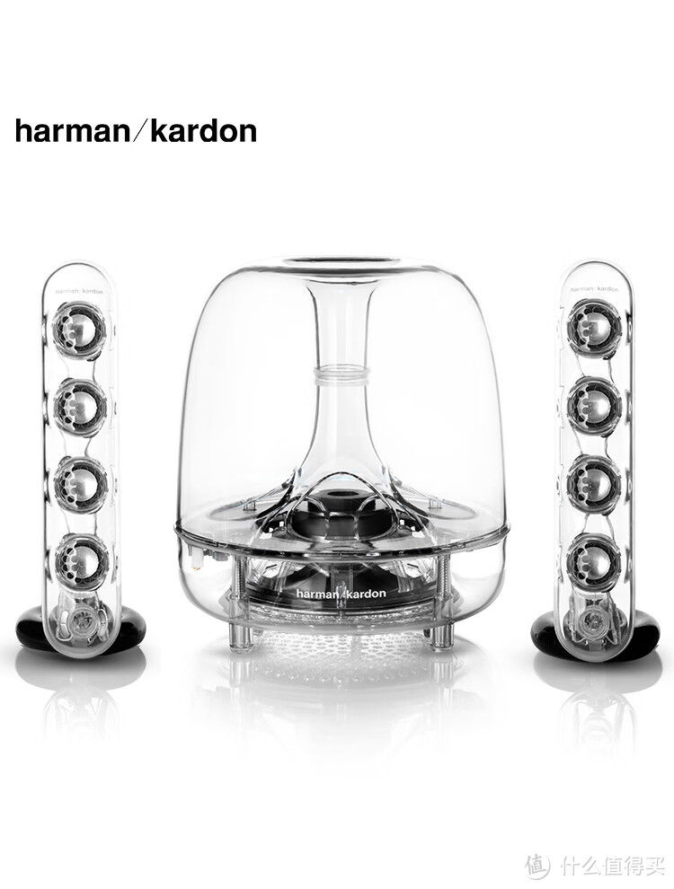 哈曼卡顿音乐水晶3代音箱，来自纽约艺术博物馆的收藏品，由知名品牌Harman/Kardon打造。