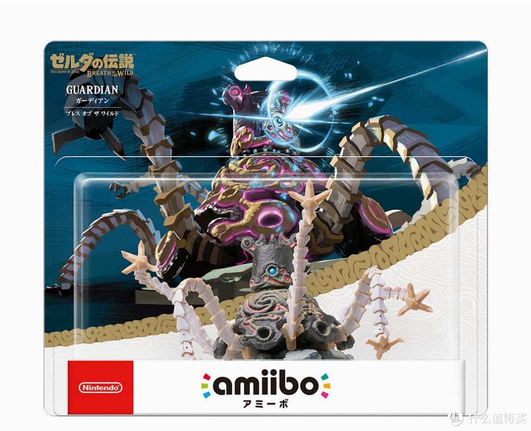 价格被炒高了的“旷野之息守护者”Amiibo，可谓是“古代素材大宝箱”！亚马逊日淘有货！