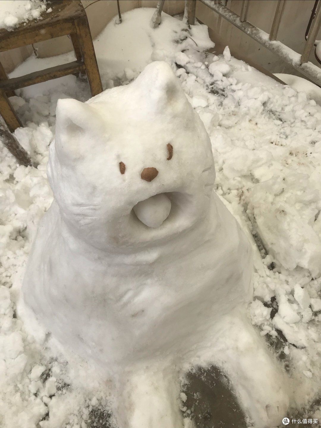 下大雪,一起来堆雪人吧