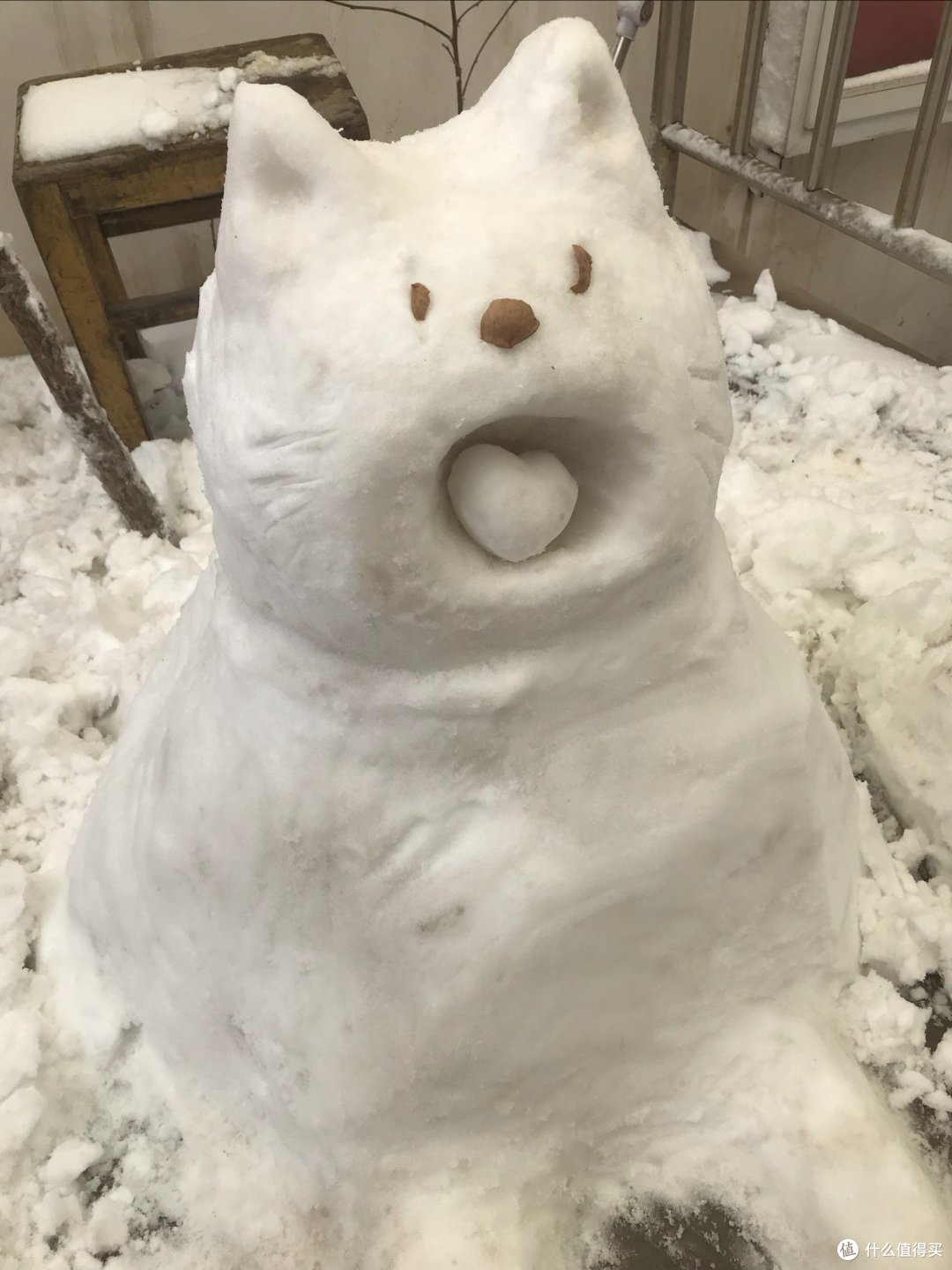 下大雪,一起来堆雪人吧