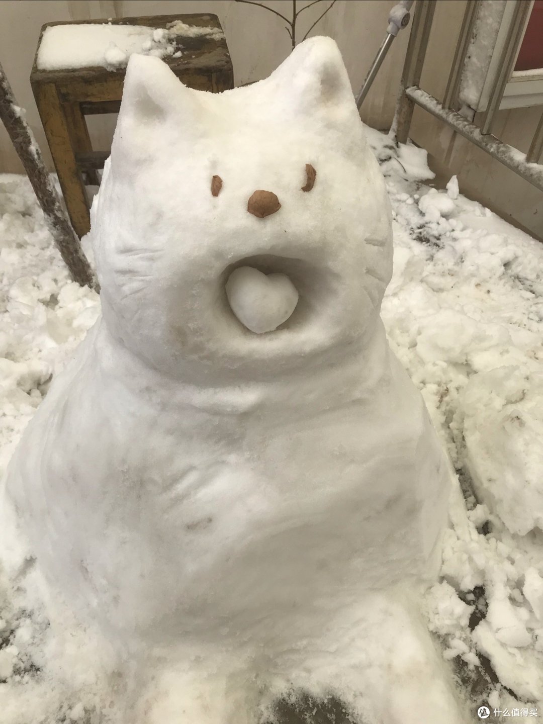 下大雪,一起来堆雪人吧