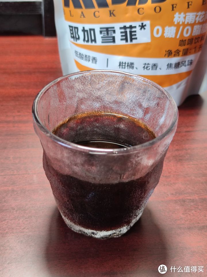 【咖啡测评】知乎知物美式黑咖啡1升直饮装【林雨花间】（20231206）
