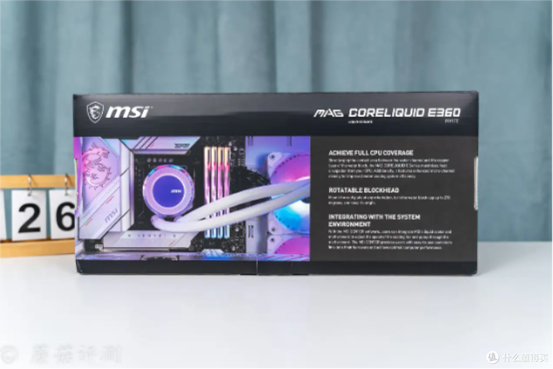 颜艺双修,轻松按压两代i7处理器,微星寒冰E360白色限定360一体水冷 评测