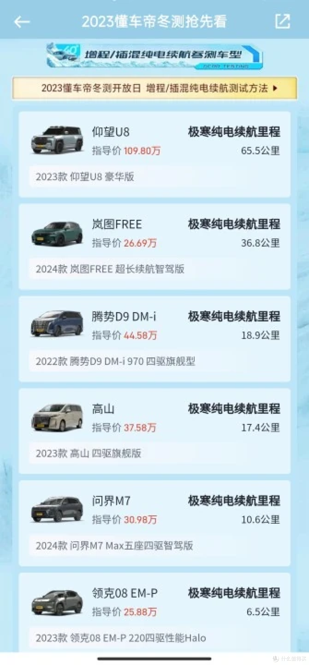 新能源冬测热闹无比,懂车帝大战各车企,坐着吃瓜看这出好戏