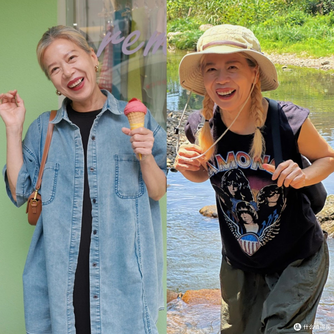 62岁萍姨用事实证明:不烫头发,不穿老年装,到老都没“大妈感”