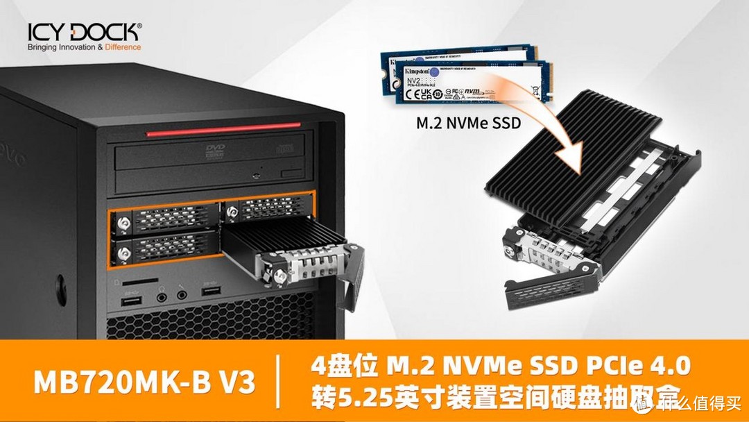 【开箱实测】RAID实测——解析ICY DOCK MB720MK-B V3 4盘位M.2硬盘抽取盒的卓越表现