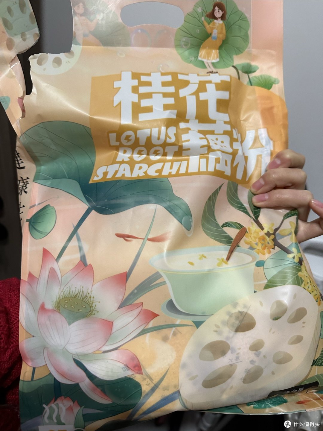 凤凰甜悦,桂花藕粉,养颜佳品,让你如花绽放🌸