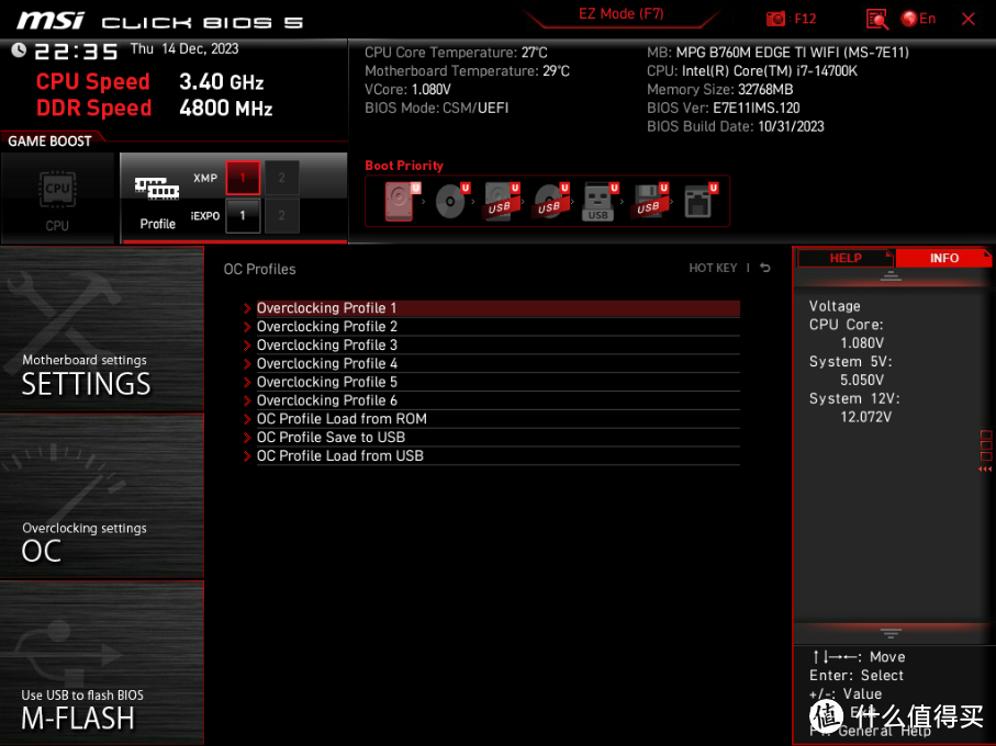 可能是最搭14代处理器的MATX主板,微星MPG B760M EDGE TI WIFI主板评测