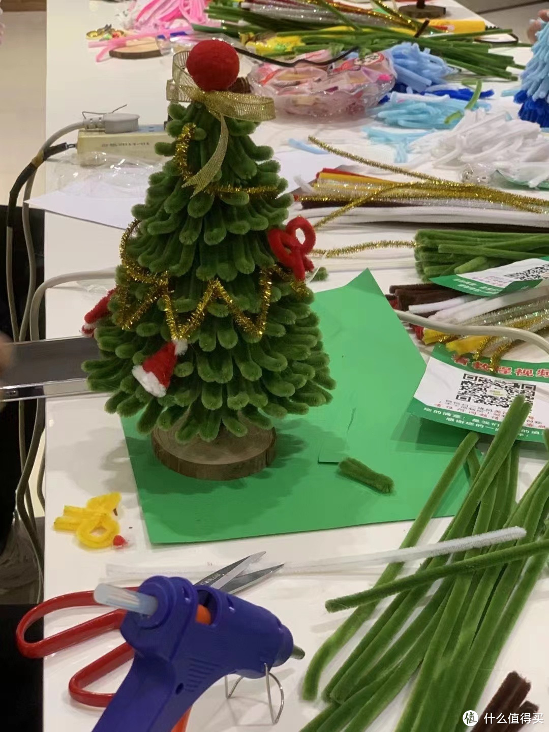 🥳圣诞布置DIY推荐：桌面圣诞树&圣诞花