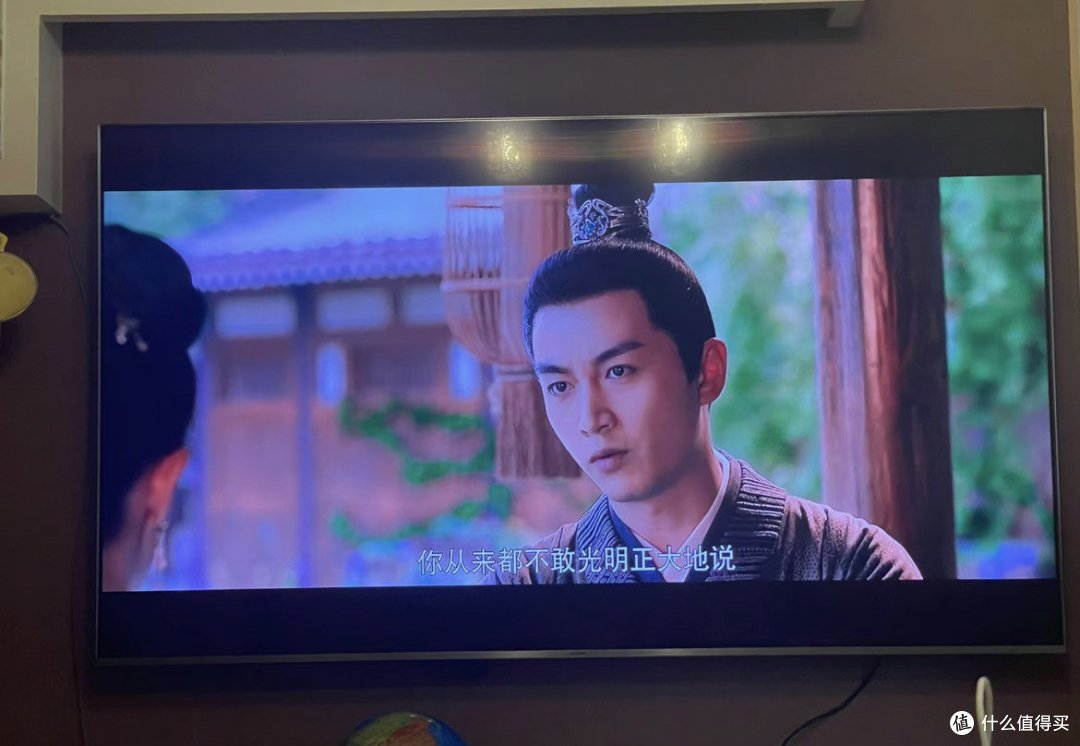 三星电视放在客厅太合适了