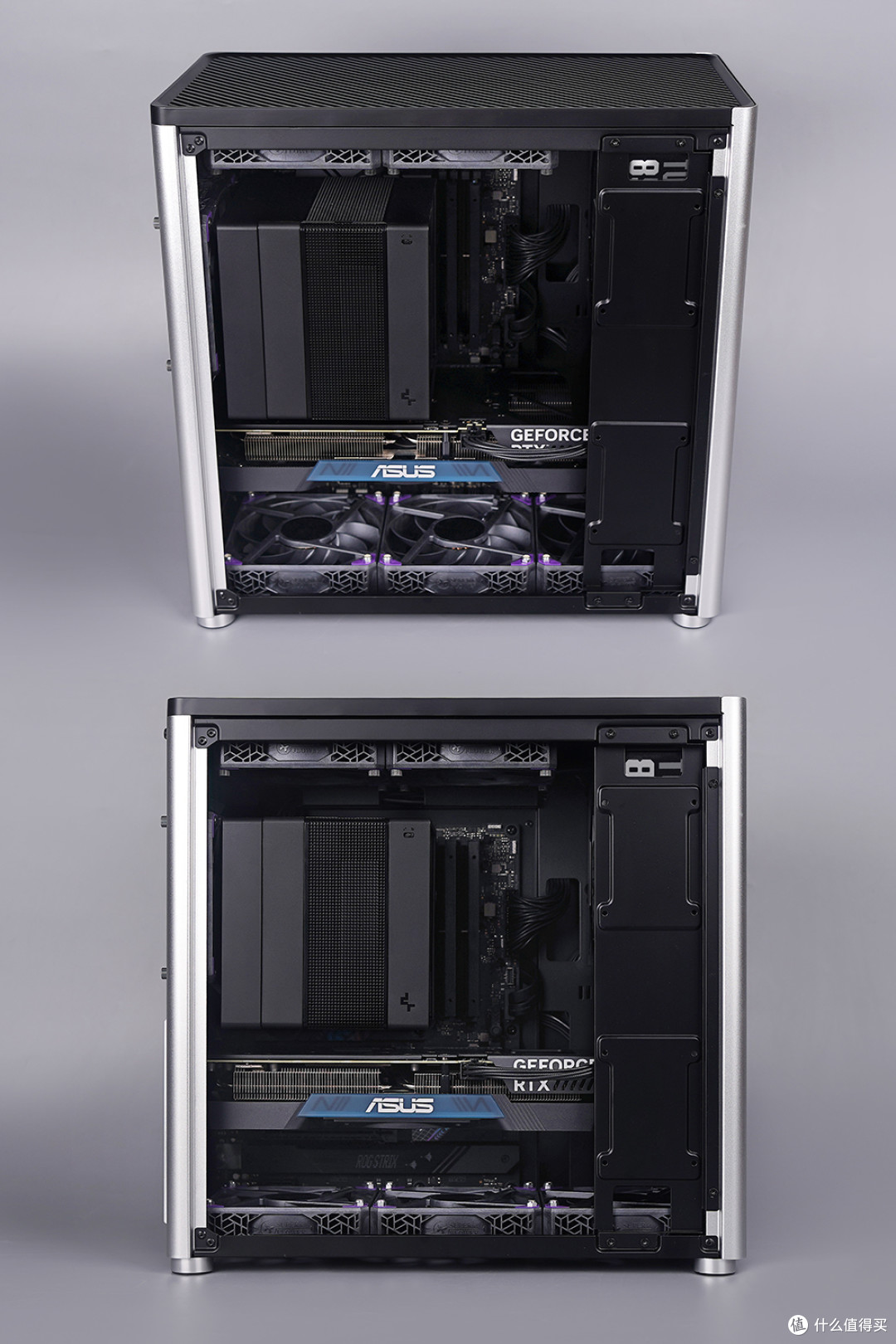 13600K+ROG STRIX B760-F +ATS RTX 4060,乔思伯 D40 机箱装机秀