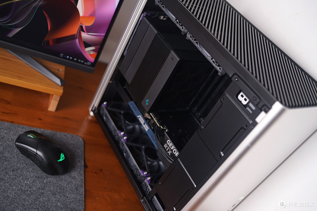 13600K+ROG STRIX B760-F +ATS RTX 4060,乔思伯 D40 机箱装机秀