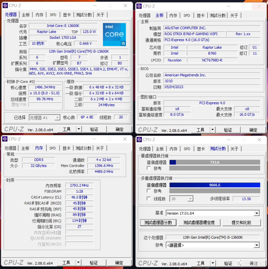 13600K+ROG STRIX B760-F +ATS RTX 4060,乔思伯 D40 机箱装机秀