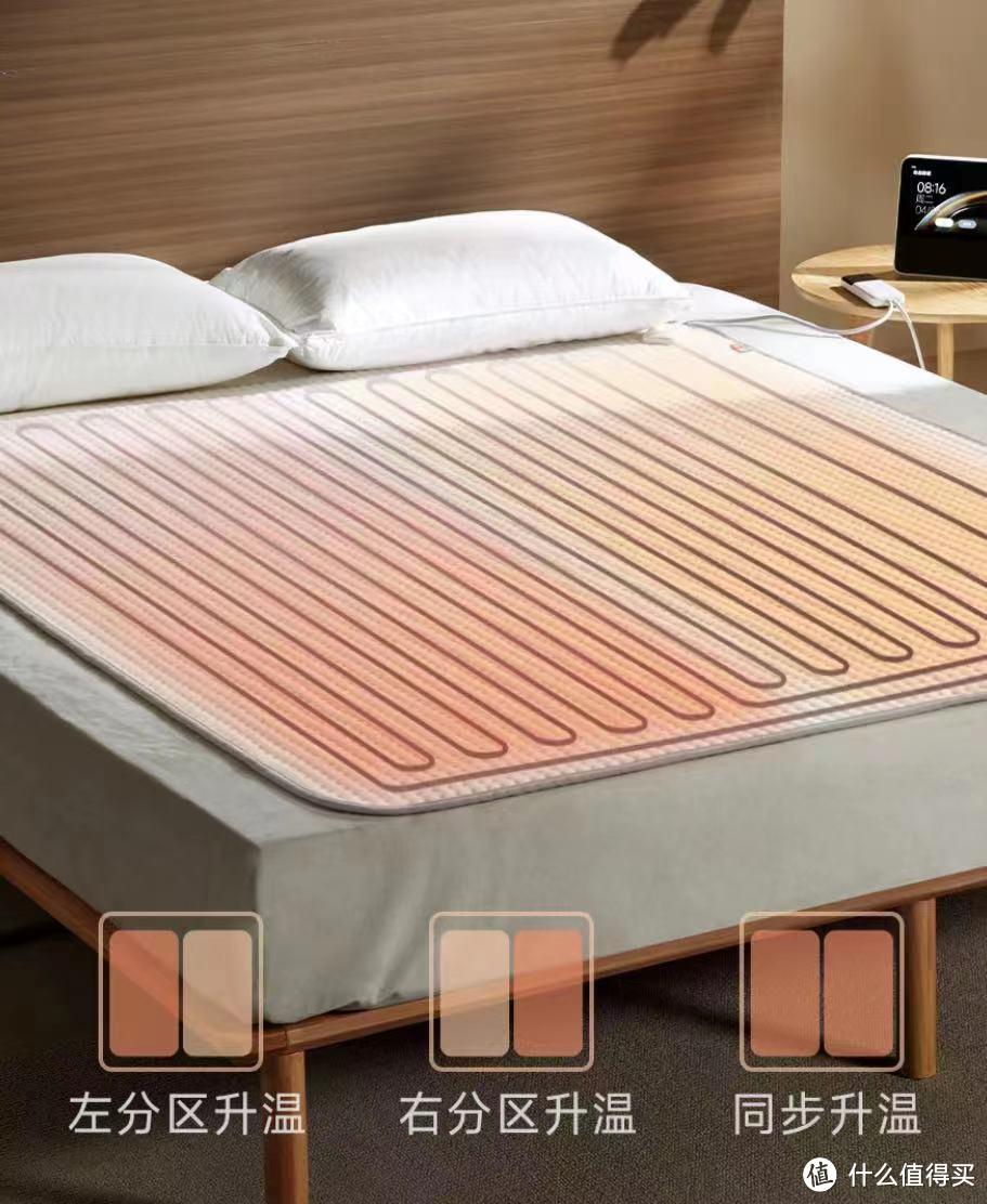 小米上新暖床神器！米家智能电热毯：8重防护、智能调温还能机洗