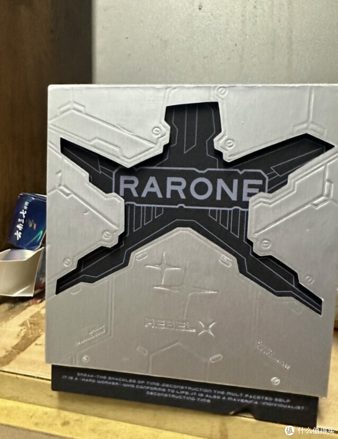 ￼￼雷诺（RARONE）手表 解构派双子星RebelX男士机械男表潮酷腕表 星空钛圣诞礼物