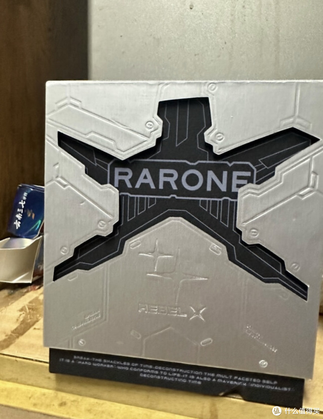 雷诺(RARONE)手表 解构派双子星RebelX男士机械男表潮酷腕表 星空钛圣诞礼物