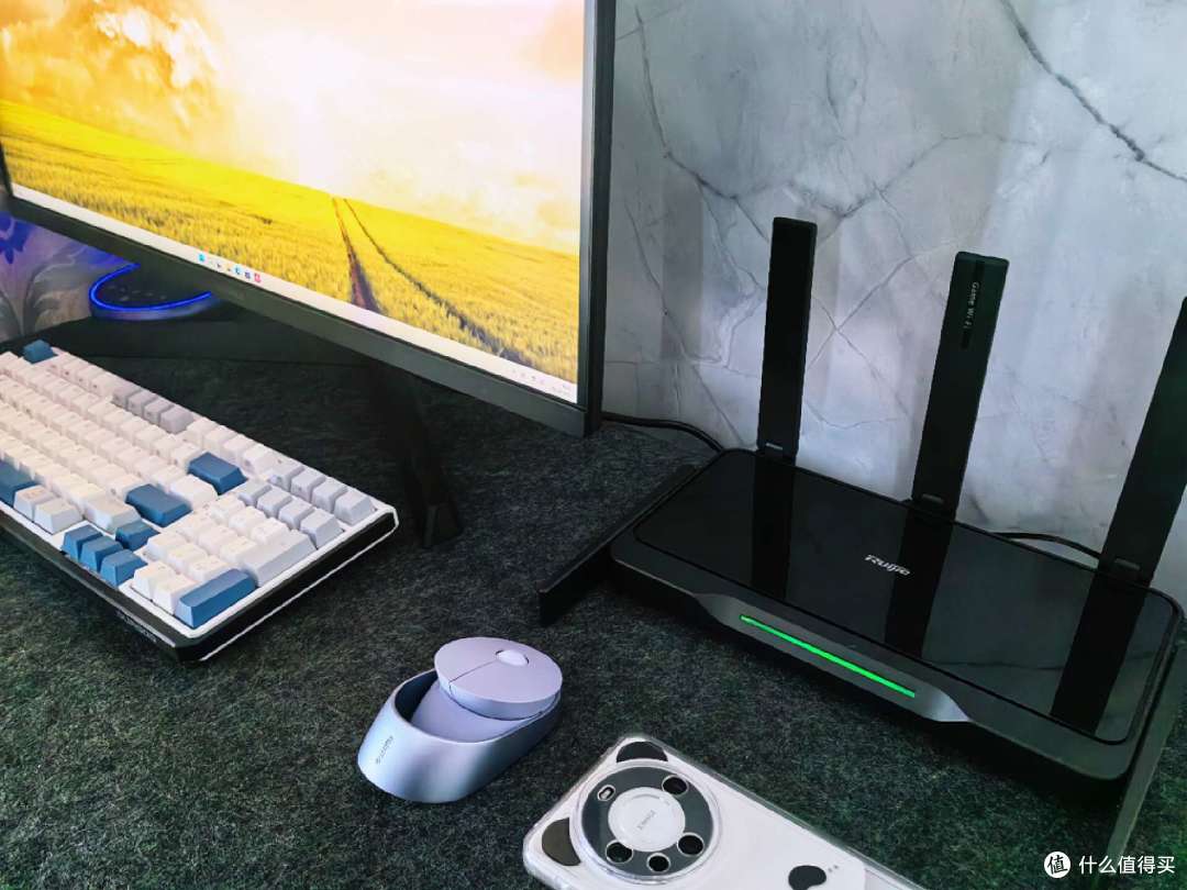 全屋wifi覆盖,游戏势不可挡,锐捷黑豹电竞路由器