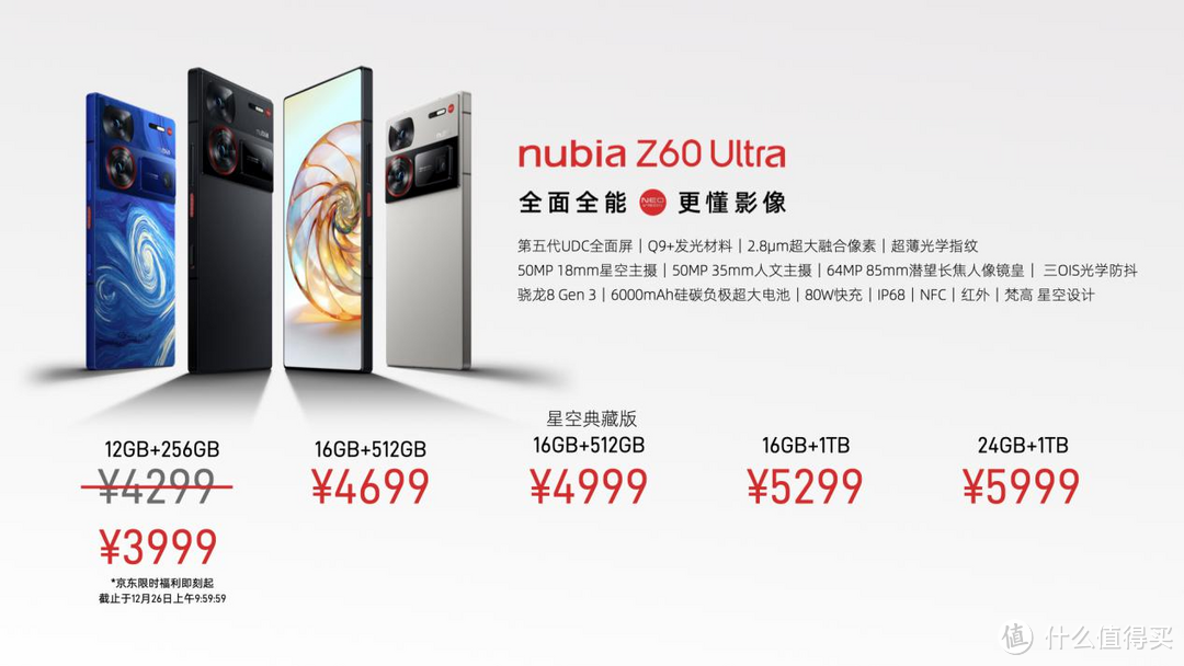 努比亚Z60 Ultra正式发布，它在影像方面表现足以让对手望尘莫及
