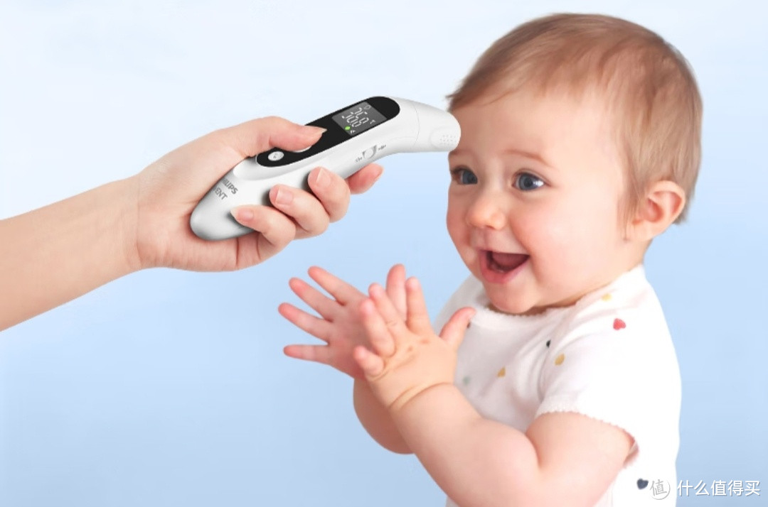 飞利浦新安怡 医用级精准婴儿耳温枪红外额温枪成人体温计 ，让孩子和家人的健康尽在掌握!