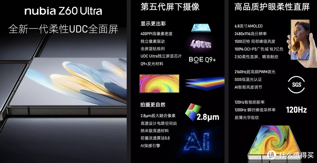 3999元起！努比亚Z60 Ultra发布：三主摄+真全面屏