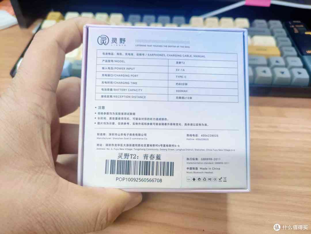 百元蓝牙耳机新标杆，灵野T2给你极致声乐体验