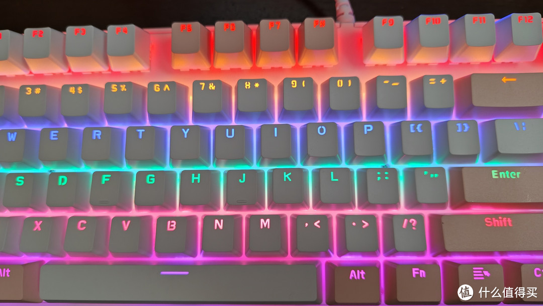 机械革命耀K330机械键盘, 粉粉的也太可爱了吧！