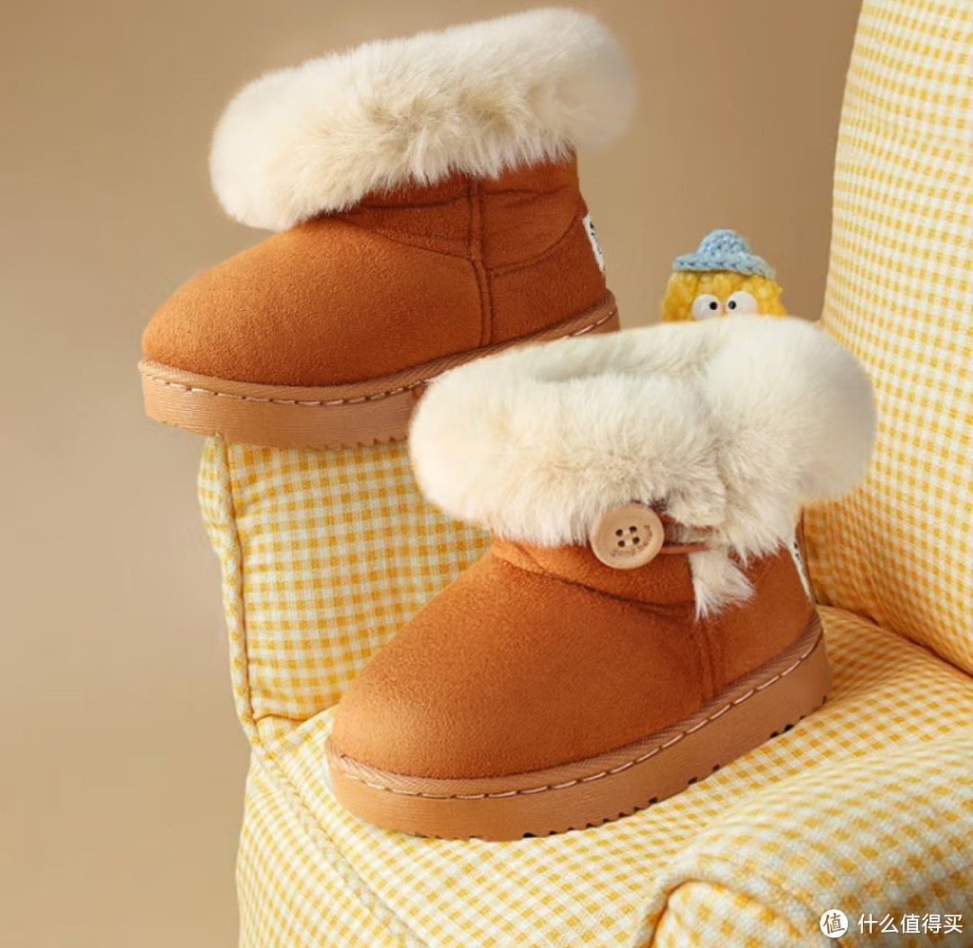 儿童保暖雪地靴～