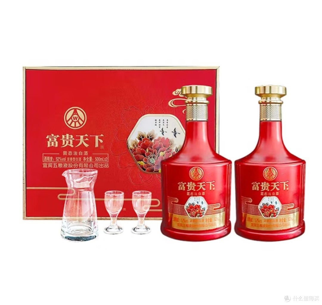 我比老爸更会买酒——五粮液股份富贵天下浓香型白酒礼盒装