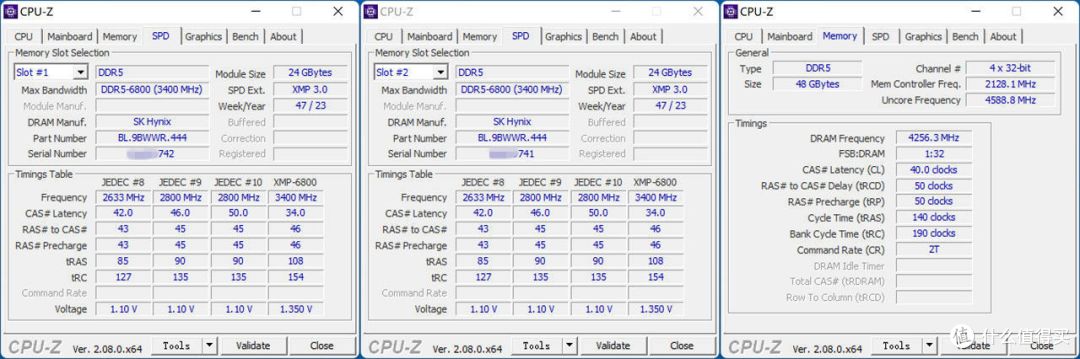 容量性能我全都要,宏碁掠夺者 冰刃 DDR5 6800 24G×2内存体验分享