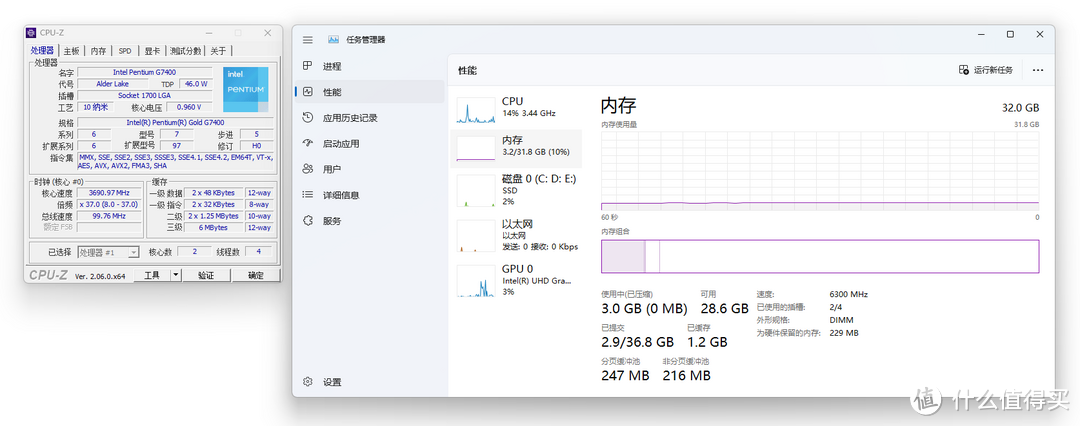 赛扬G6900、奔腾G7400、13代酷睿i3-13100F处理器在DDR5-6200内存下各自表现体验怎么样？