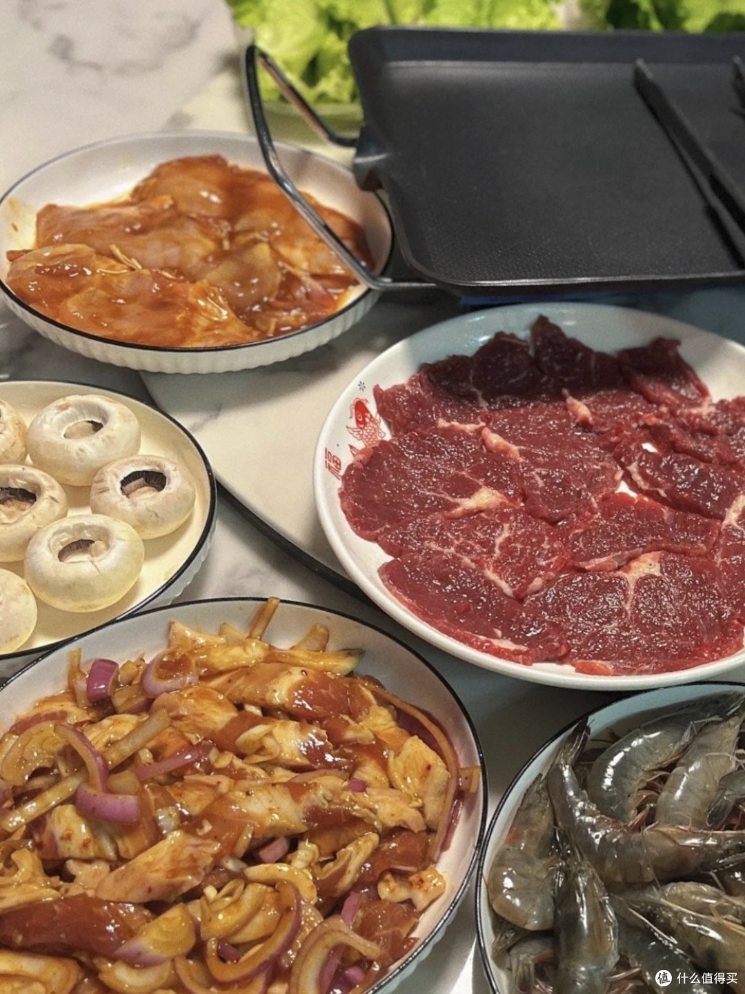 元旦在家吃烤肉也挺不错的