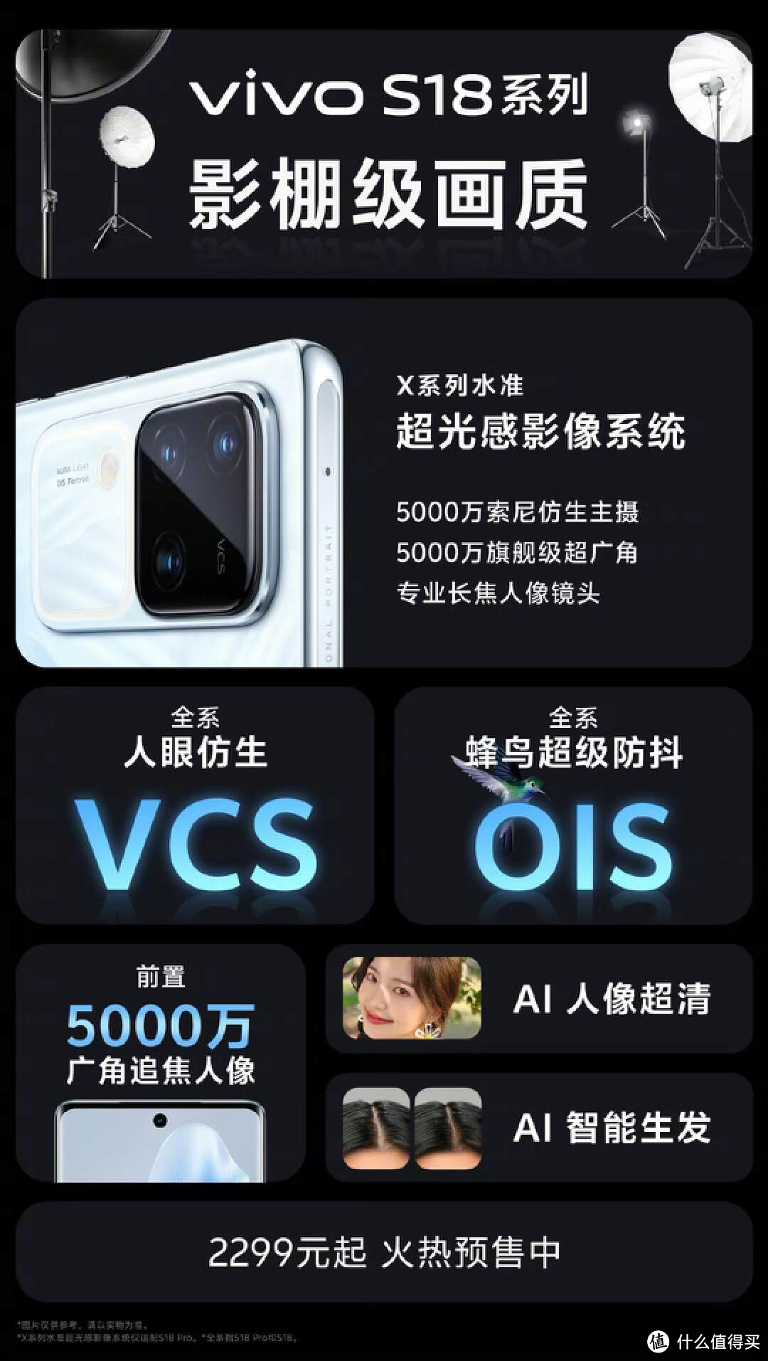 vivo S18系列开售中 5000mAh超薄蓝海电池、超旗舰芯片天玑9200+