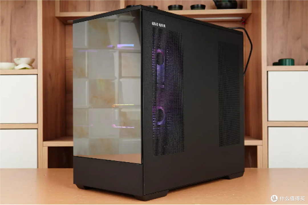 14代酷睿+RTX4070Ti+爱国者冰魄SX360+星璨 岚镜面版机箱装机展示