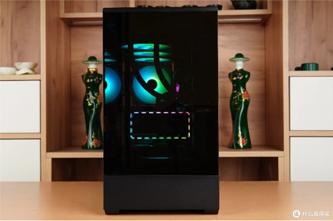 14代酷睿+RTX4070Ti+爱国者冰魄SX360+星璨 岚镜面版机箱装机展示