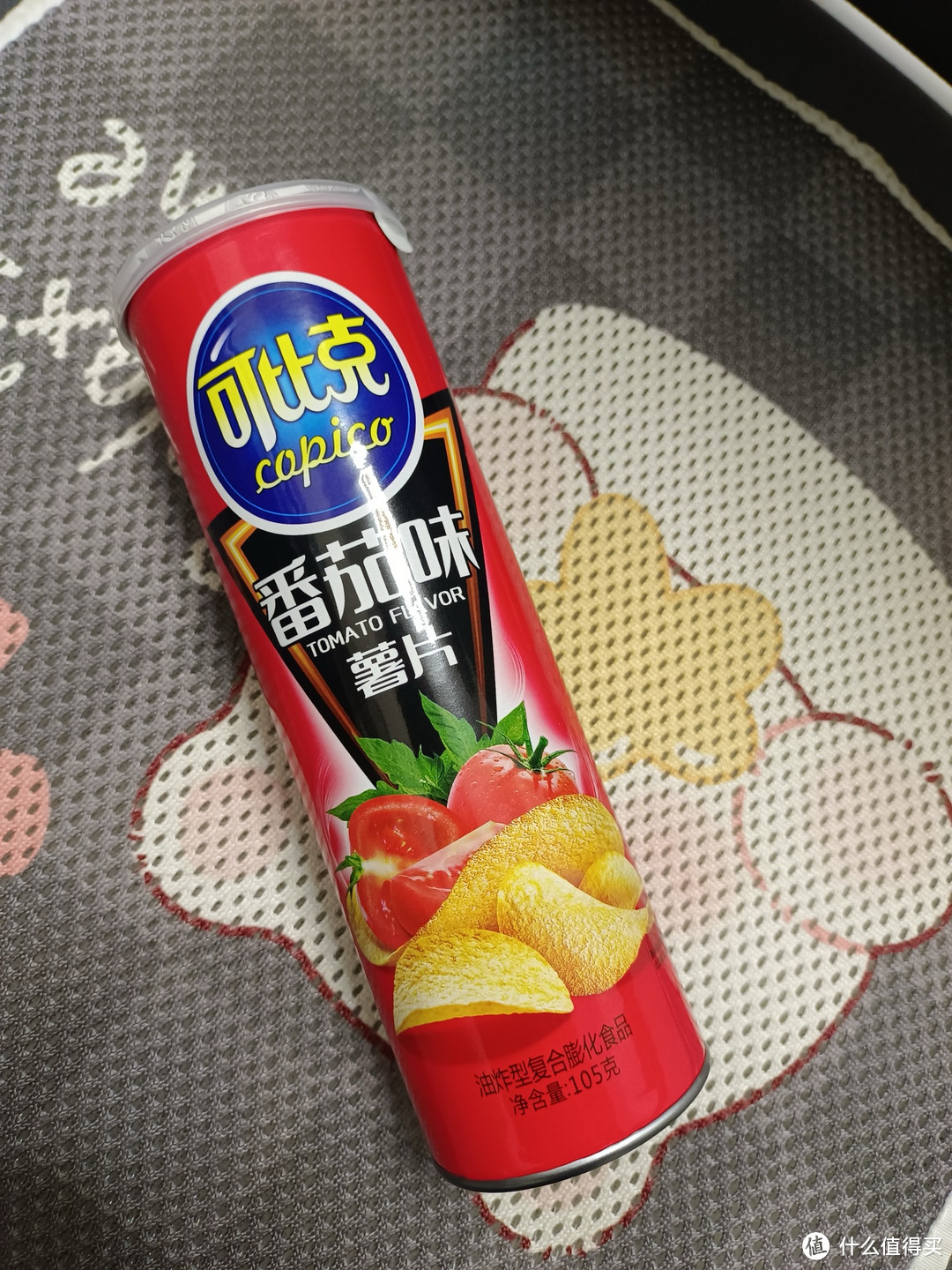 可比克番茄🍅味儿薯片,我的最爱😍