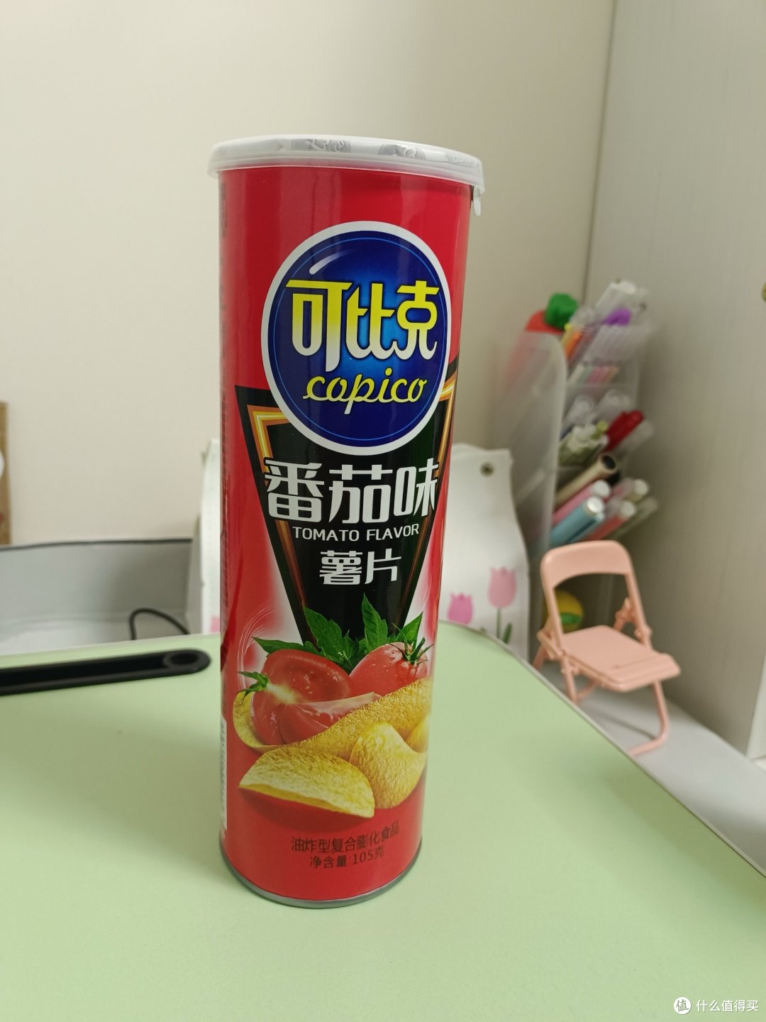 可比克番茄🍅味儿薯片,我的最爱😍