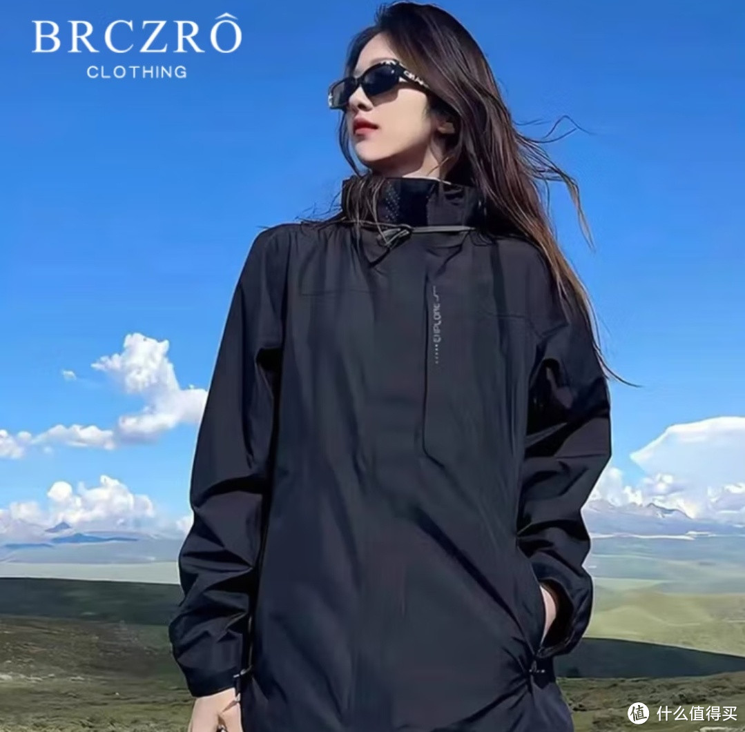 户外穿搭新感受~~BRCZRO秋冬季山系户外冲锋衣三合一外套夹克男女情侣款防水风休闲登山服  