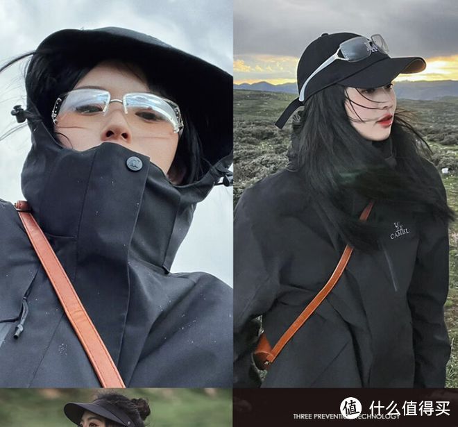 三款冲锋衣保暖时尚，全方位保护，登山徒步露营必备！
