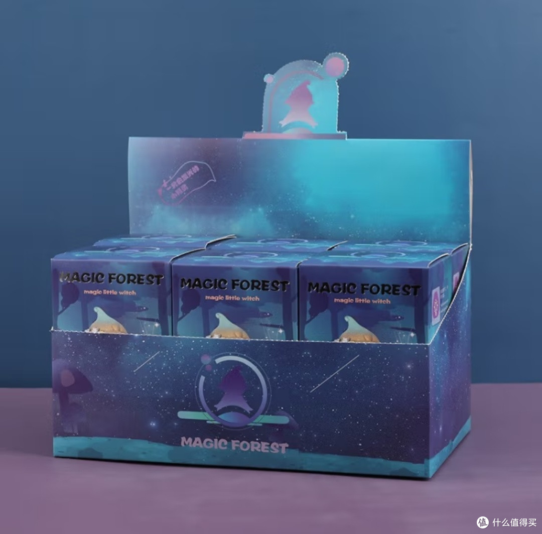 一眼就心动的儿童圣诞礼物——隅谷女生生日礼物儿童魔法森林盲盒小夜灯