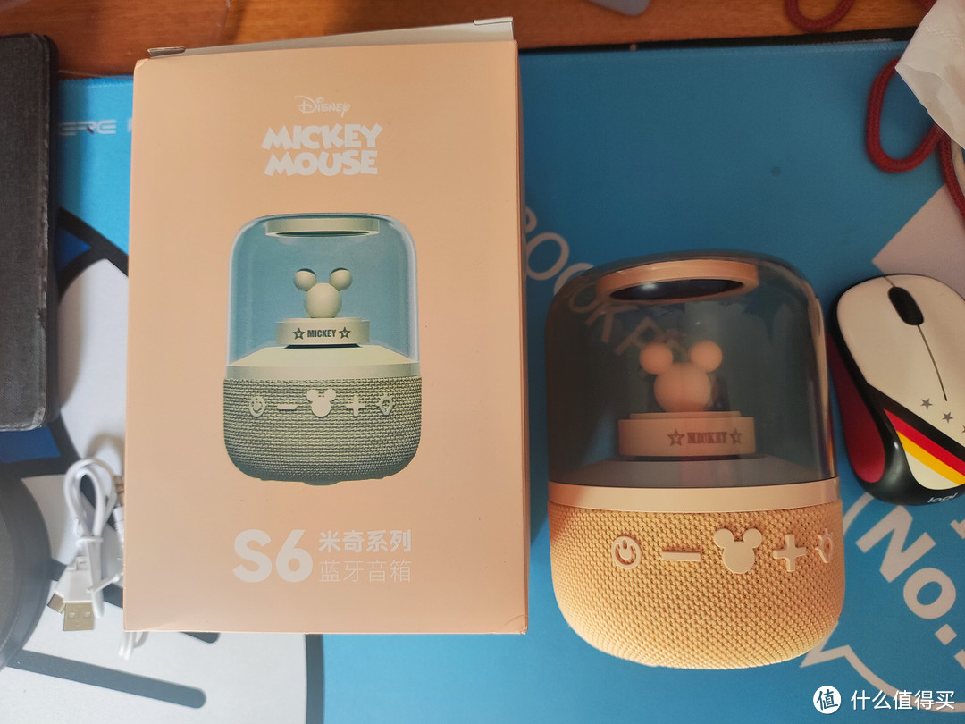 迪士尼(DISNEY)智能蓝牙音响音箱S6还蛮好看的