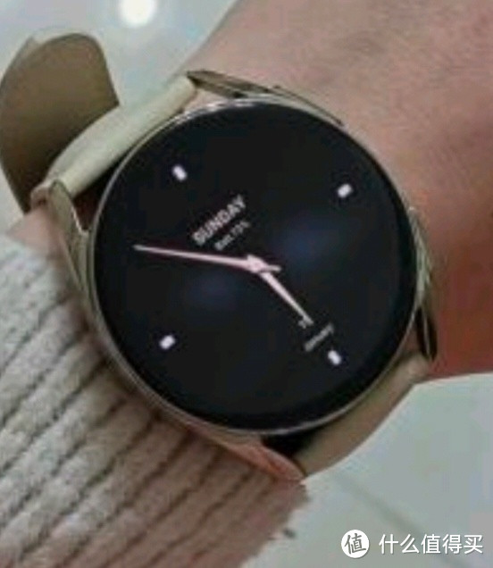 小米智能手表Xiaomi Watch S2 46mm 全天血氧监测 血氧异常提醒 运动手表 银色边框+真皮表带