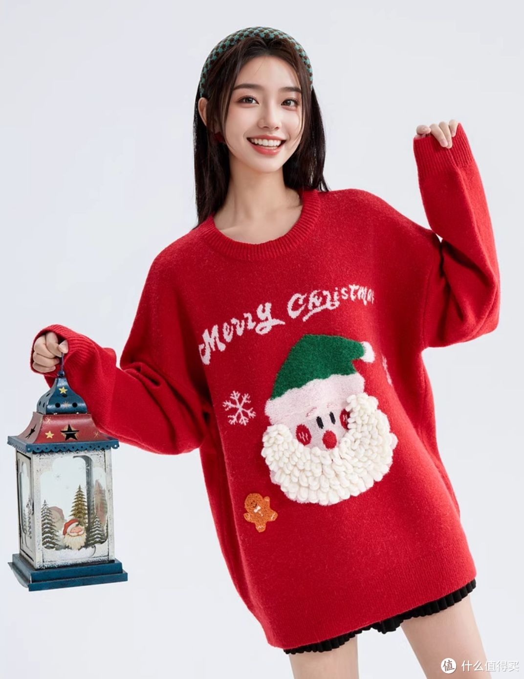 将圣诞元素穿在身上：三福毛衣女冬季2023新款圣诞穿搭指南