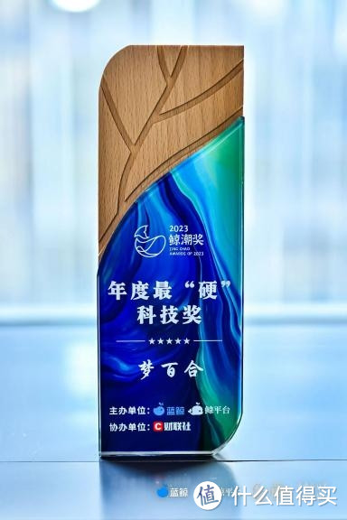 凭借智能产品创新及市场表现，梦百合获鲸潮奖“年度最硬科技奖”